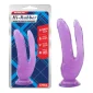 Dildo Doble 8.0 Inch Purple Dildo Doble Dulce Purple